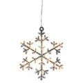 Icy LED Hanging Decoration, Brown