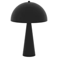 Cremini Metal Table Lamp, Black