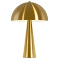 Cremini Metal Table Lamp, Brass