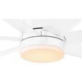 Tourbillion Dimmable LED Ceiling Fan Light Kit, 18W, CCT, White
