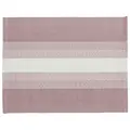 Arden Ribbed Cotton Placemat, Pack of 4, Blush
