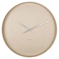 Karlsson Mr Wall Clock, 50cm, Sand Brown
