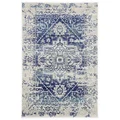 Delicate Audrey Transitional Rug, 290x200cm, Ivory / Navy