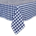 Ginny Cotton Tablecloth, 300x150cm, Blue