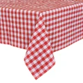 Ginny Cotton Tablecloth, 300x150cm, Red