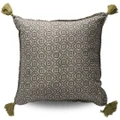 Babbington Glaze Linen Scatter Cushion, Olive