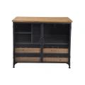 Taylor Commercial Grade Industrial Iron Low Wine Cabinet