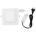 Slick IP40 Slim Dimmable LED Downlight, 9W, CCT, Square