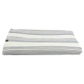 Capri Striped Cotton Linen Duvet Cover, King