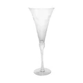 Baccala Etched Wine Glass, Clear
