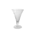 Baccala Etched Sherry Glass, Clear