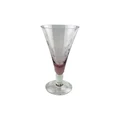 Baccala Etched Sherry Glass, Pink