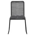 Chriswick Outdoor Dining Chair, Charcoal