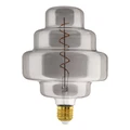 Eglo OR200 Dimmable LED Filament Bulb, E27, 4W, 2000K, Large, Black Vapourised