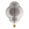 Eglo CL200 Dimmable LED Filament Bulb, E27, 4W, 2000K, Large, Black Vapourised