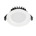 Roystar IP44 Indoor / Outdoor Dimmable LED Downlight, Recessed Fascia, 12W, CCT, White