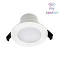 Roystar IP44 Indoor / Outdoor Smart Dimmable LED Flat Downlight, 9W, CCT, White