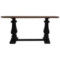 Mozzate Mango Wood Pedestal Console Table, 160cm
