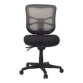 Buro Metro Mesh Back Fabric Office Chair, Nylon Base, Black