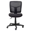 Mondo Tivoli Mesh Back Fabric Office Chair, Black