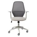 Mondo Soho Mesh Back Fabric Office Chair, Grey