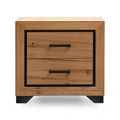 Brooks Wormy Chestnut Timber Bedside Table