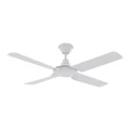 Fresco Indoor / Outdoor DC Ceiling Fan with CCT Dimmable LED Light, 130cm/52", White