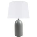 Pentax Ceramic Base Table Lamp, Grey