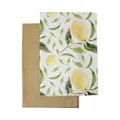 Lemon Breeze Cotton Tea Towel Set, Pack of 2