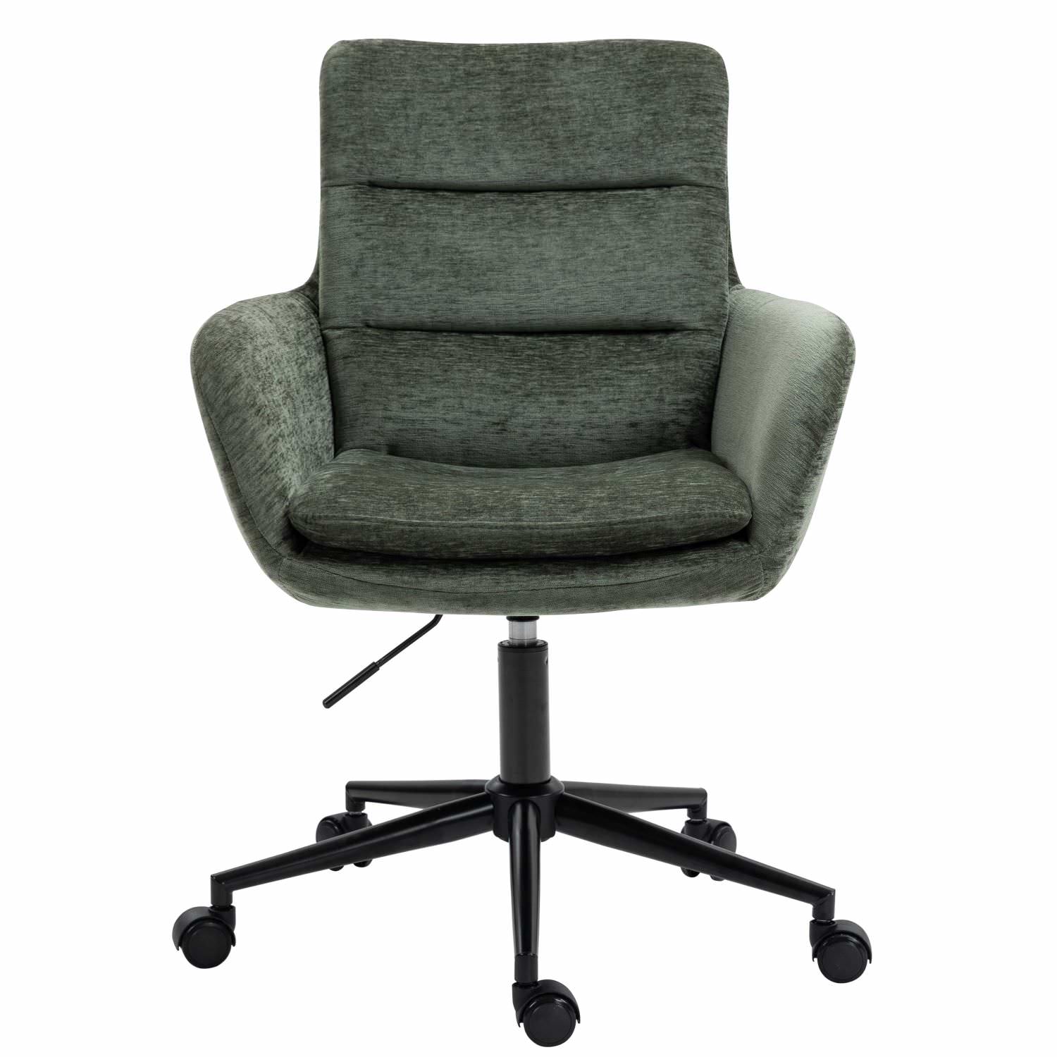 Frank Fabric Office Chair, Khaki Green