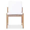 Natamia Teak Timber & Cord Outdoor Dining Chair