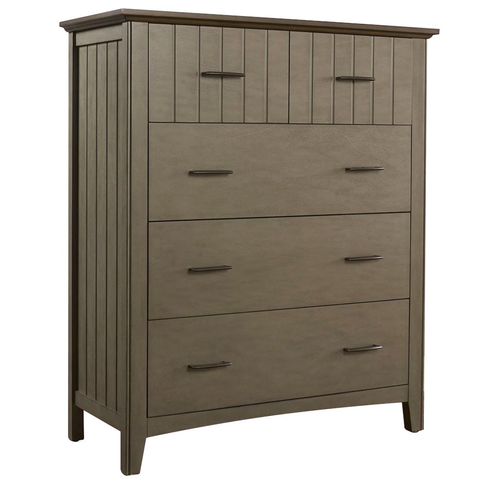 Ewos Wooden 5 Drawer Tallboy