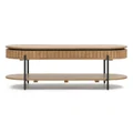 Mayfield Mango Wood Oval Coffee Table, 130cm