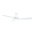 Bronte DC Ceiling Fan with CCT LED Light, 132cm/52'', White