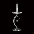 Demeter Asfour Crystal Table Lamp, Chrome
