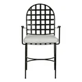 Davenport Iron Outdoor Carver Dining Chair