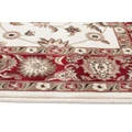 Sydney Classic Turkish Made Oriental Rug, 400x300cm, Ivory / Red