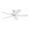 Hunter Maribel White Outdoor Ceiling Fan with White Blades