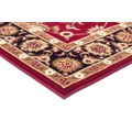 Sydney Classic Turkish Made Oriental Rug, 290x200cm, Red / Black