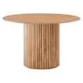 Cosmos Round Dining Table, 105cm, Oak