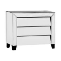Patricia Mirrored 3 Drawer Chest