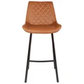 Syed Eco Leather Counter Stool, Cognac
