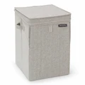 Brabantia Fabric Stackable Laundry Box, 35 Litre, Grey