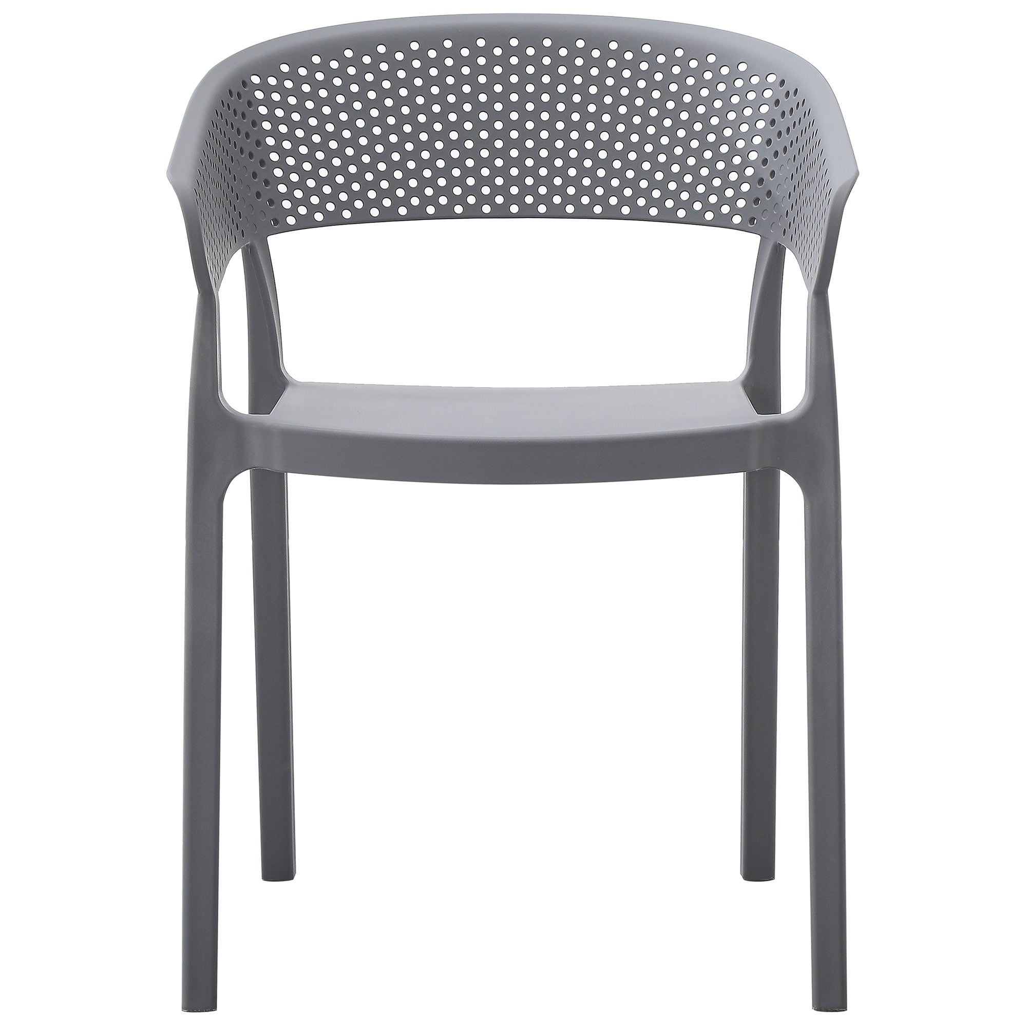 Santacruz Outdoor Dining Chair, Grey
