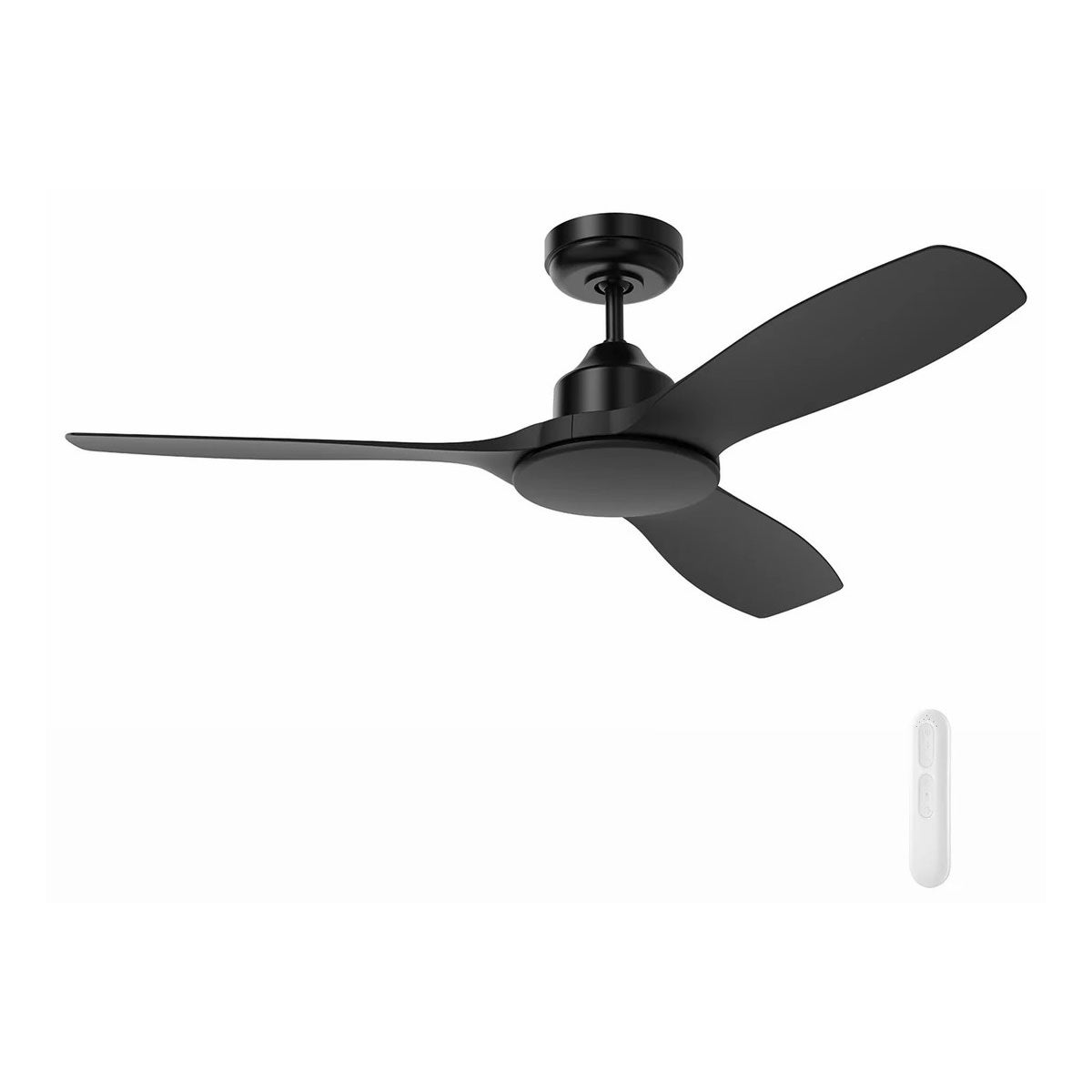 Raptor DC Ceiling Fan, 122cm/48'', Black