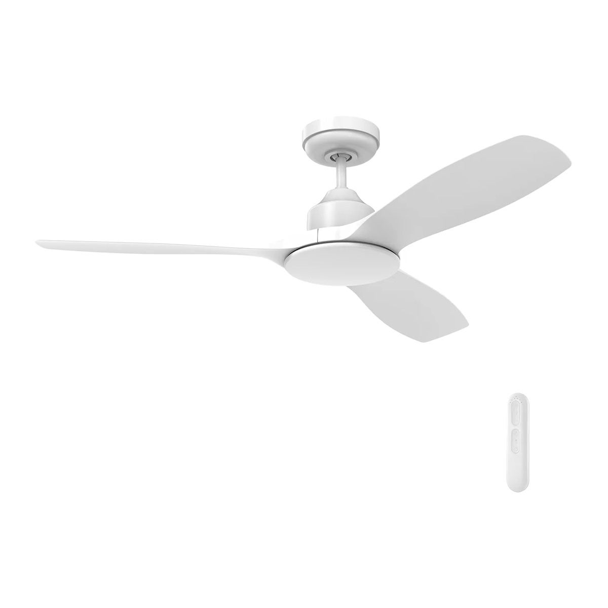 Raptor DC Ceiling Fan, 122cm/48'', White