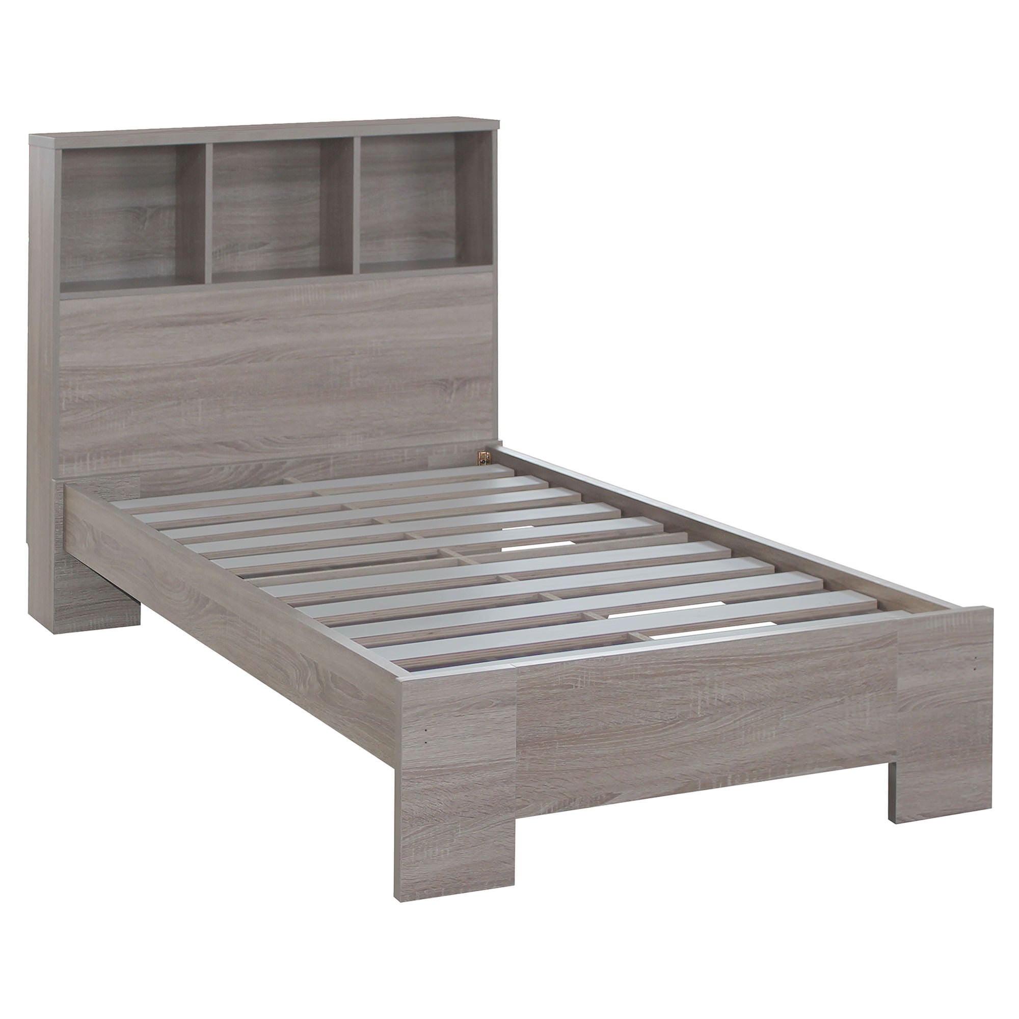 Beta Bookcase Bed, Single, Oak