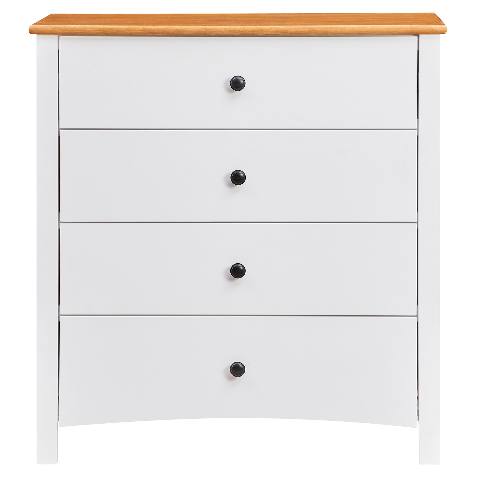 Cortia Wooden 4 Drawer Tallboy