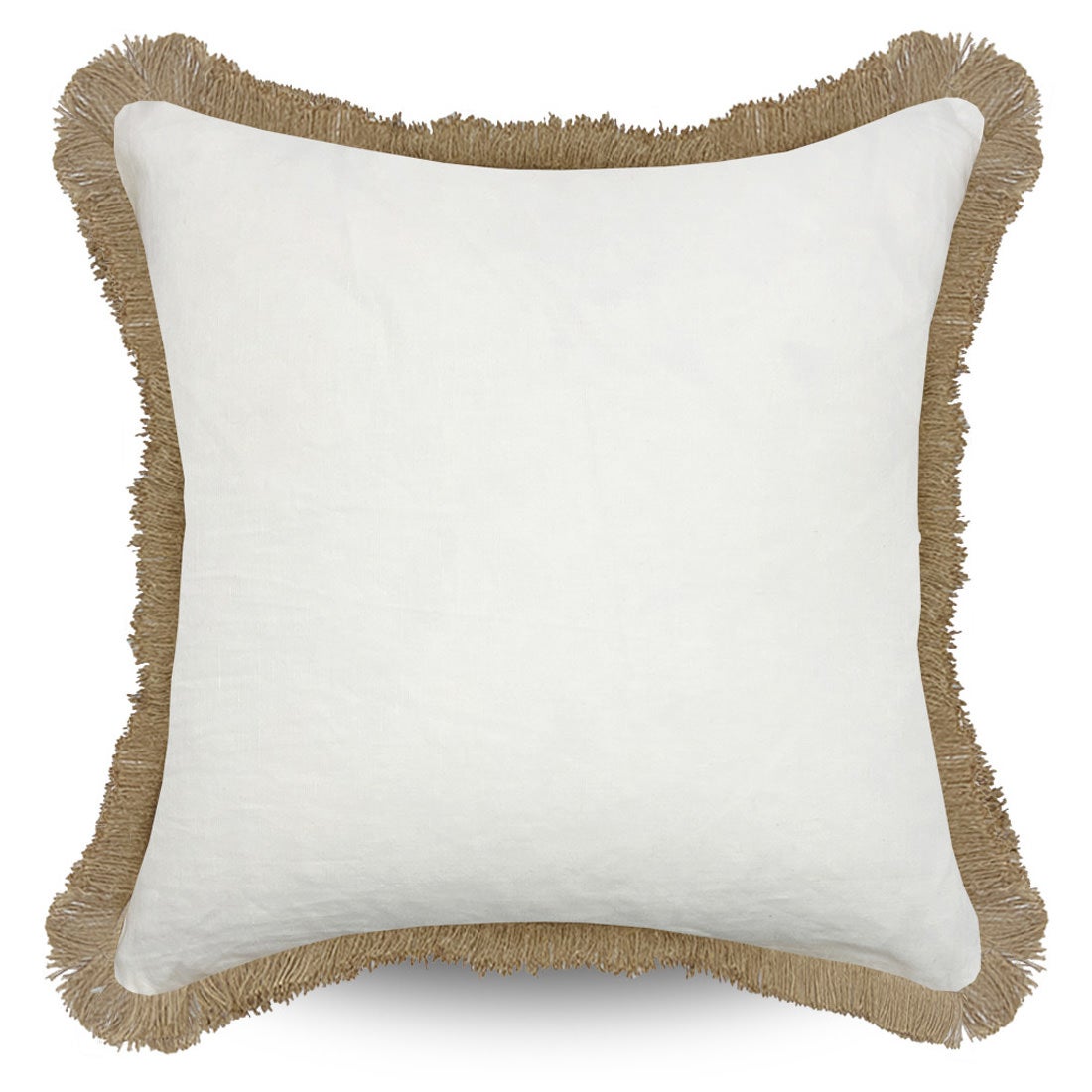 Hayward Fringe Linen Cotton Scatter Cushion Cover
