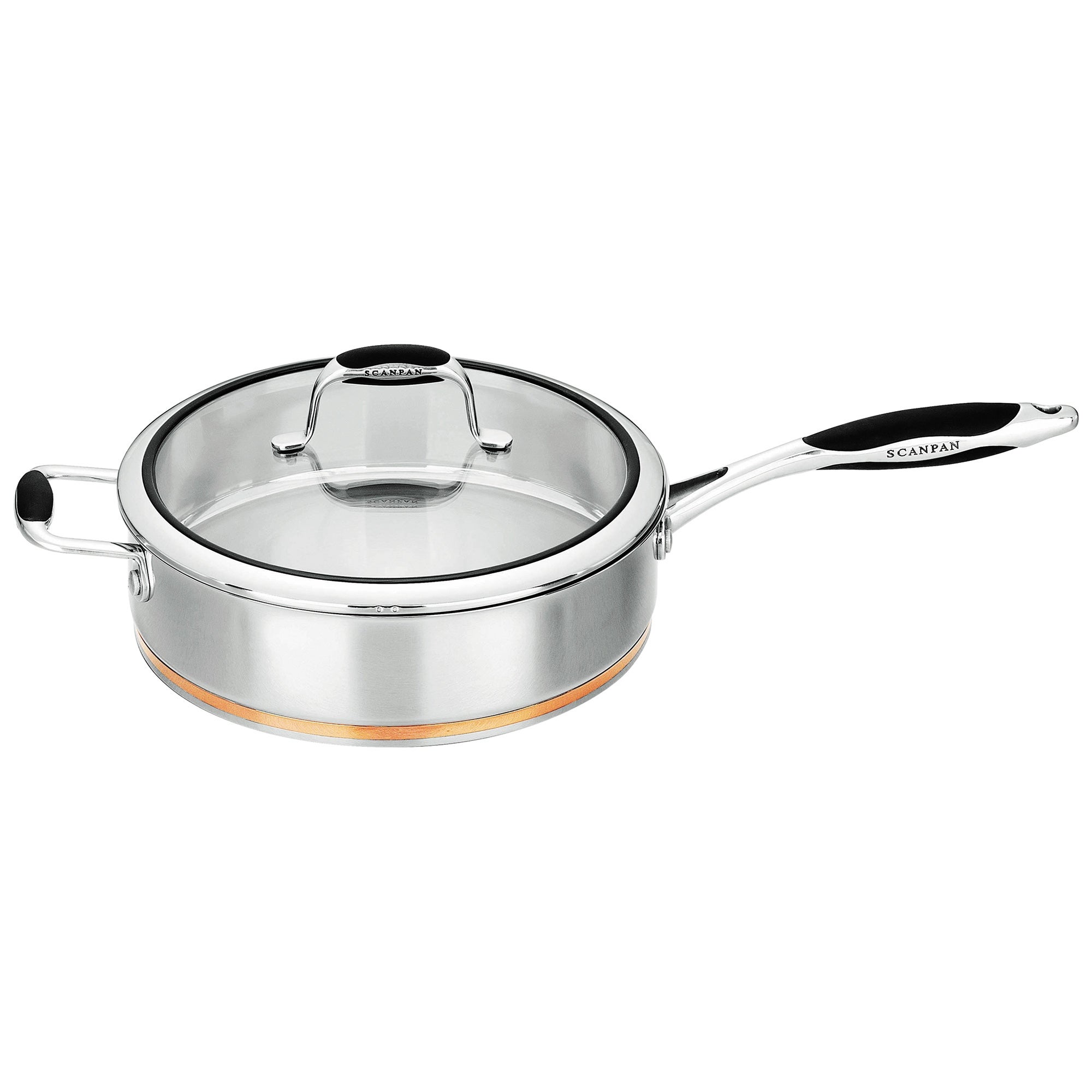 Scanpan Coppernox 28cm Saute Pan with Lid